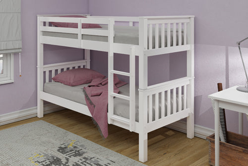 Alaska Bunk Bed (White & Grey)